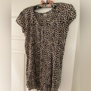 Amuse Society Cheetah Print Dress from Revolve